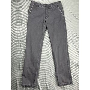 MEYER Modern Comfort Ultra Stretch Chicago Trousers Men 32 x 32 Gray Pants Chino